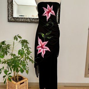 Sexy, Timelessly Elegant Vintage Newport News One Piece Pants Outfit, Size 6